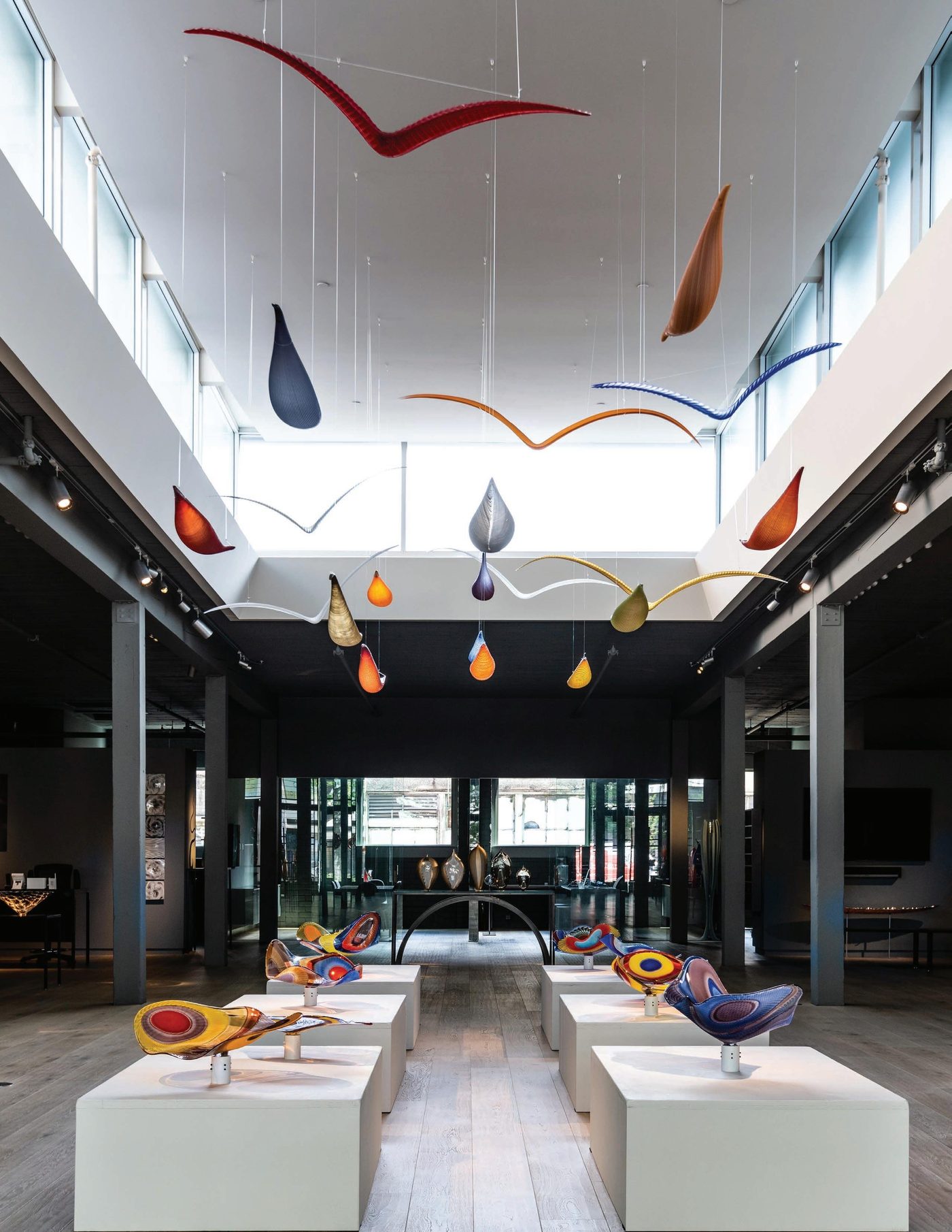 Palladian Arthouse interior - former Lino Tagliapietra studio, Belltown Seattle